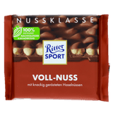 Ritter Sport Mælk m hel nød 100g