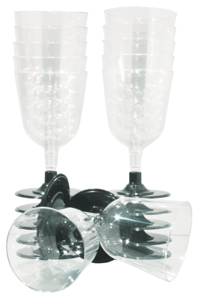 Engangsvinglas 15 cl 12 stk