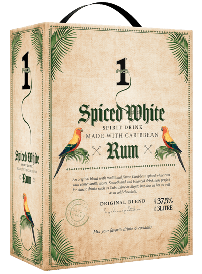 No1 Premium Rum 375% 3 l BIB