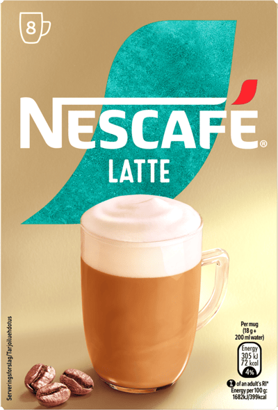 Instantaneu latte nescafé 6 stk