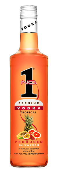 No1 Premium Vodka Tropical 375% 1 l