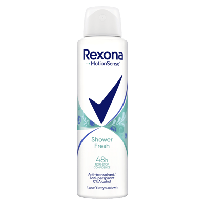 Rexona dusch färsk deospray 150 ml