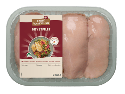 Danpo Landkylling Brystfilet  1000 g