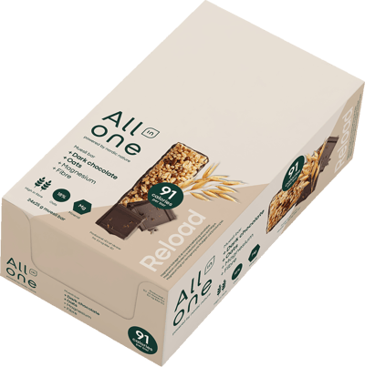 Tutto in un cioccolato scuro da 25 g Müslibar