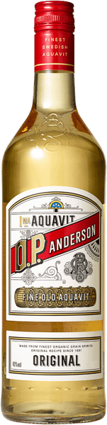 OP Anderson Aquavit 40% 1 l økologisk