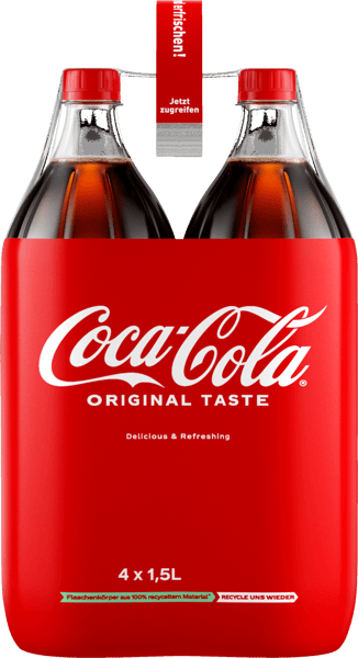 Coca-Cola 4 x 15 l Haustier